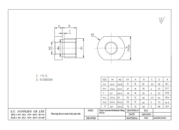 PDF for Stainless Steel Tank Connector/Bulkhead Fittings