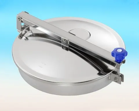 TV/400/B Stainless Steel 400mm Low/Non-Pressure Round Manway