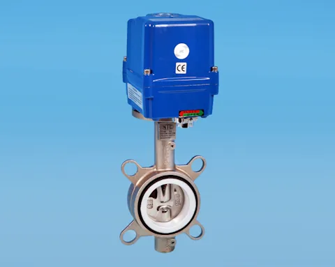 stainless steel activated ball Valve NTC B/FLY