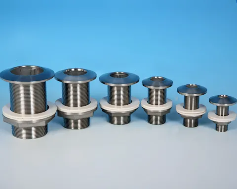 stainless steel Tank Connector Fittings BSPP screwed end connections