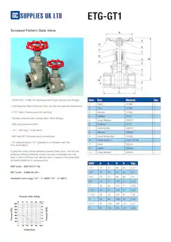 Datasheet For Socket-Weld 3-Piece Spring Check Valve