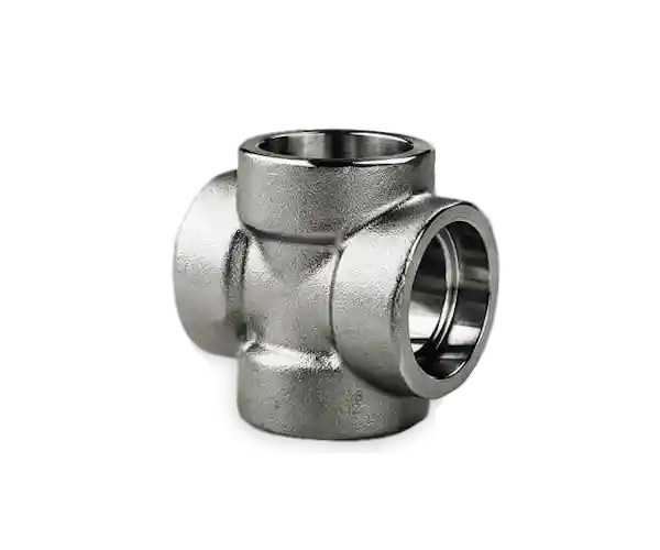 >High Pressure Stainless Steel Socket Weld Equal Cross