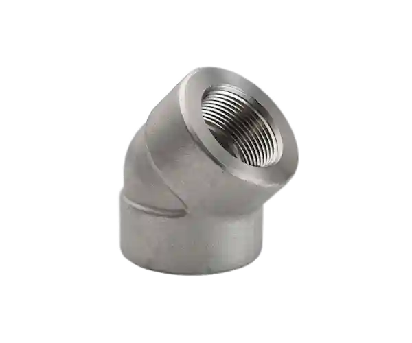 >High Pressure Stainless Steel 45 Degree Elbow ETG-HPTE45