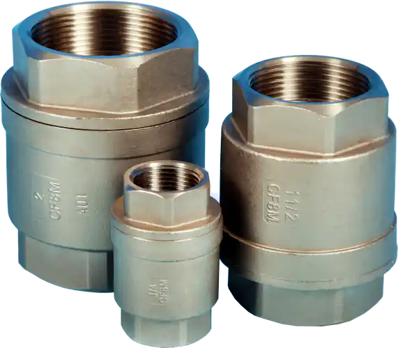 Screwed “Barrel Type” Spring Check Valve ETG-SPV69-S