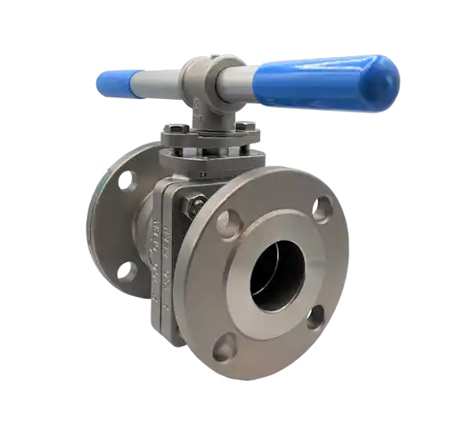 Metal Seated Flanged ANSI 150 2-Pce Full Bore Ball Valve NTC KV-M61