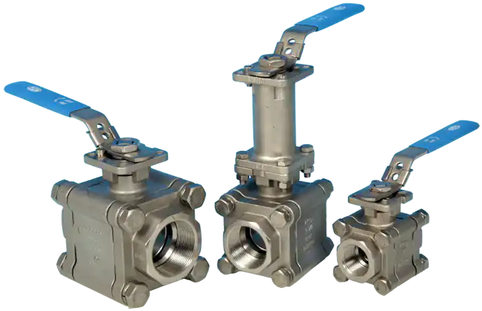 NTC KV-L80FS KV-L81FS KV-L82FS Stainless Steel Direct Mount Ball Valve