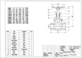 PDF for Screwed Pattern Gate Valve ETG-GT1