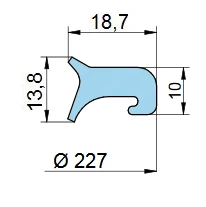 Manway Gaskets  G/T200