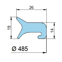 Manway Gaskets  G/T450