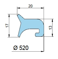 Manway Gaskets G/T500