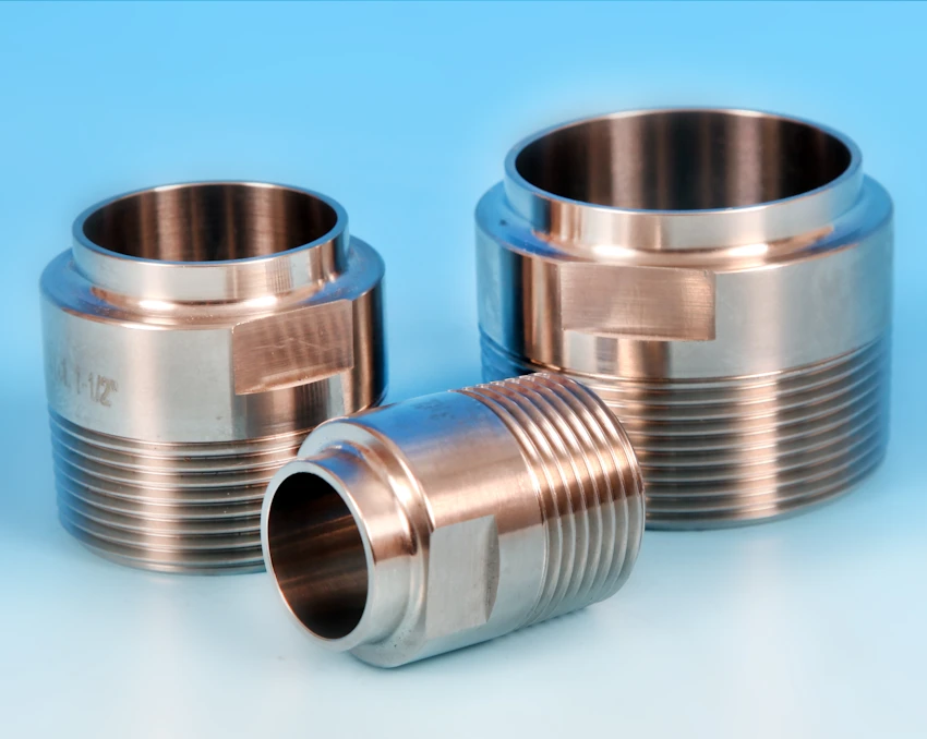 S/S BSPT Male x O/D Butt-Weld Adaptors