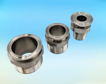 BSPT Male x Clamp Ferrule Adaptors Stainless Steel