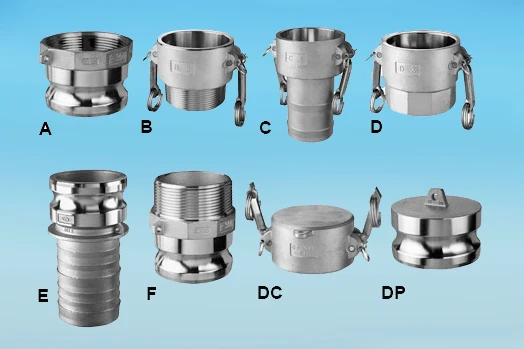 S/S Cam and Groove Fittings