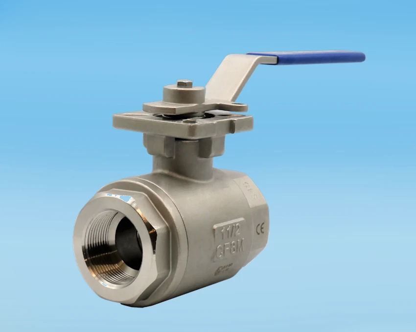 S/S 2-Pce Full Bore High Pressure Ball Valve