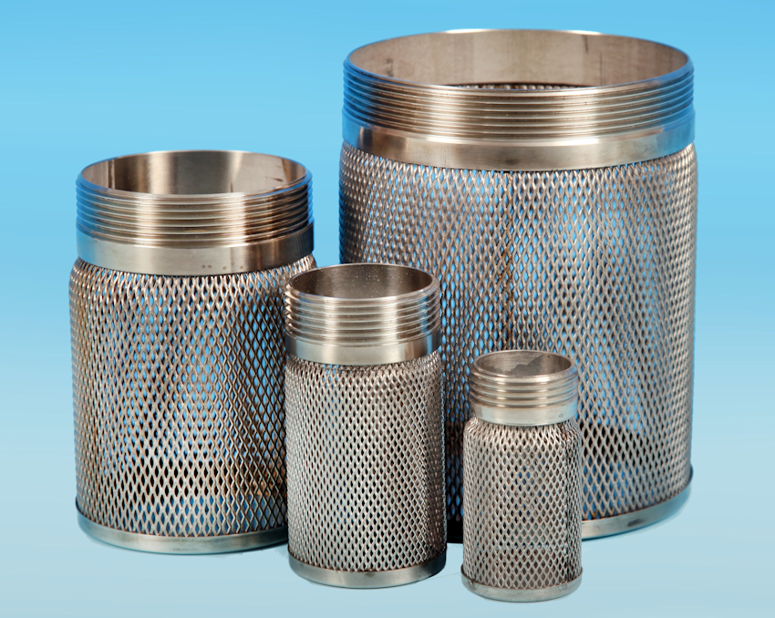 Suction Basket Filter Screwed BSP Stainless Steel.