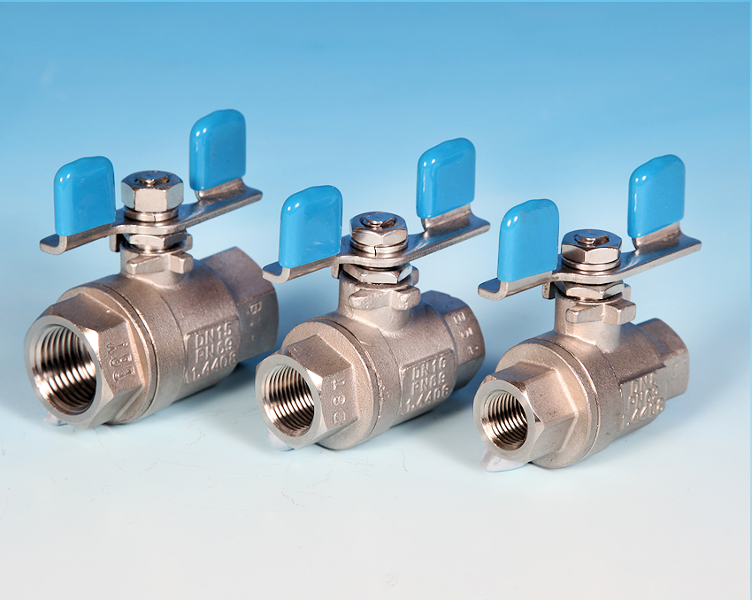 Ball Valve 2Pce Full Bore THandle Stainless Steel ETG M2T.