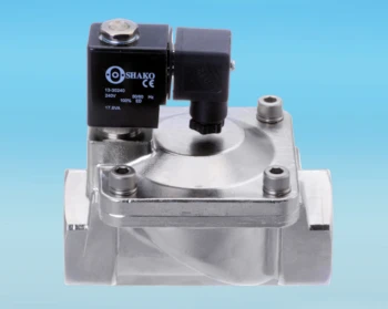 2 Way Stainless Steel Servo Assisted Solenoid Valve ETG SPU225