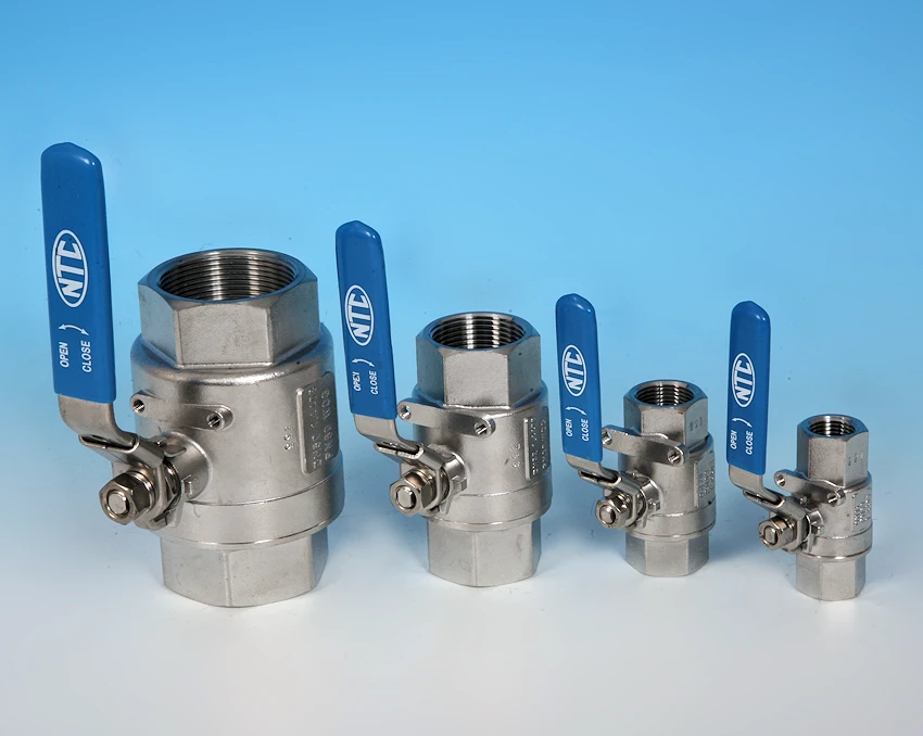 S/S 2-Pce Full Bore Ball Valve