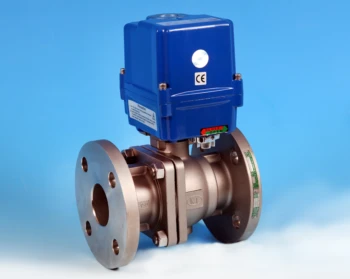 S/Steel Pneumatic Actuators Flanged Full Bore Actuated Ball Valve ANSI 300lb End Connections