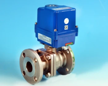 S/S Electric Actuators Full Bore Actuated Ball Valve Socket ANSI 150lb End Connections.