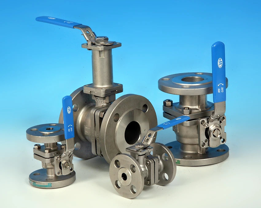 S/S 2-Pce Full Bore Flanged ANSI 150 Direct Mount Ball Valve