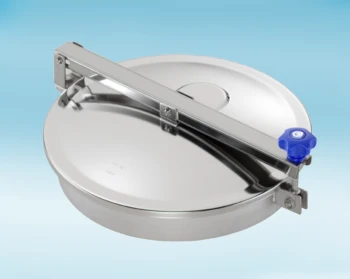 S/S 400mm Low/Non-Pressure Round Manway TV/400/B 316L