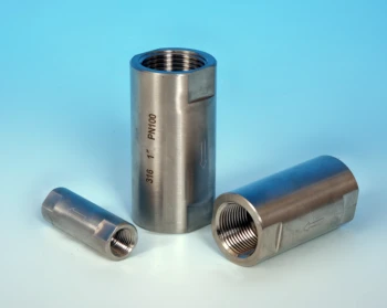 Stainless Steel Screwed “Barrel Type” Spring Check Valve NTC-SPV100.