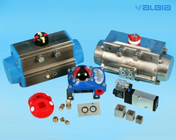 Valbia Pneumatic Actuators.