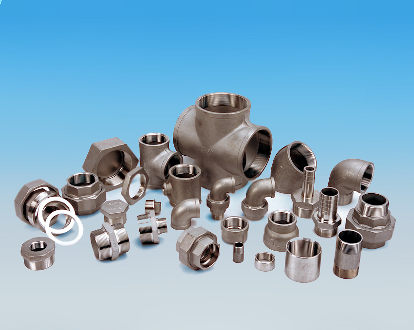 150lb Screwed Pipe Fittings Stainless Steel.
