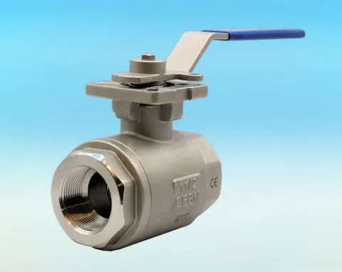 S/S 2-Pce Full Bore High Pressure Ball Valve Lever Operated
