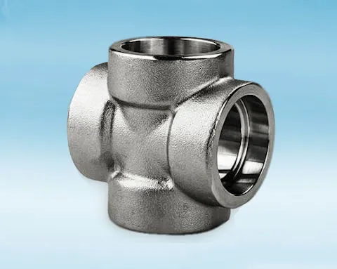 High Pressure Stainless Steel Socket Weld Equal Cross 316L