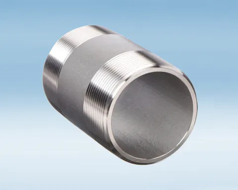 High Pressure Stainless Steel Threaded End Barrel Nipple 316L