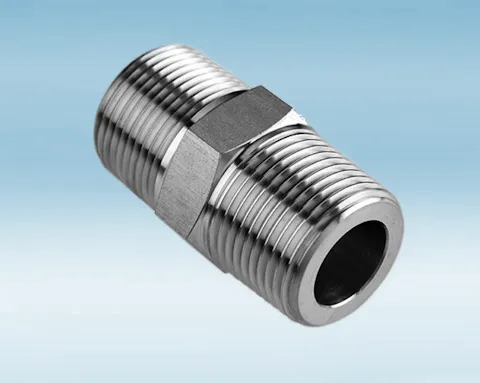 High Pressure Stainless Steel Hexagon Nipple 316L