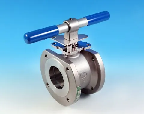 stainless Wafer Pattern Flanged ANSI 150 Ball Valve